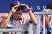 Luís Montenegro assiste a prova de canoagem nos Jogos Olímpicos