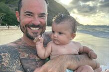 Paulinho Vilhena e a filha