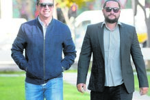 Gustavo Oliveira  e ‘Aranha’,  em 2018,  durante o julgamento