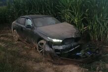 Jovem destrói BMW após conduzir com taxa crime de álcool em Chaves
