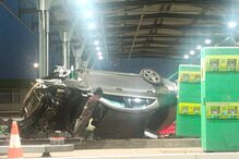 Acidente, Coina, portagens