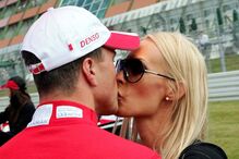 Ralf Schumacher com Cora Brinkmann