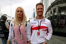 Ralf Schumacher com Cora Brinkmann