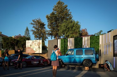 Mercedes-Benz Classe G 580 elétrico cativa atenções em Vilamoura