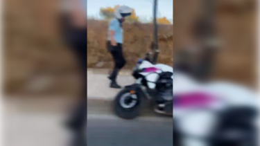 PSP abalroado por carro durante perseguição policial em Portimão