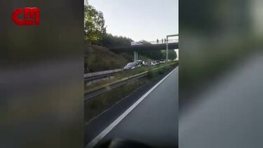 Quatro feridos em acidente entre várias viaturas em Braga