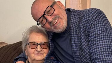 Manuel Luís Goucha e a mãe