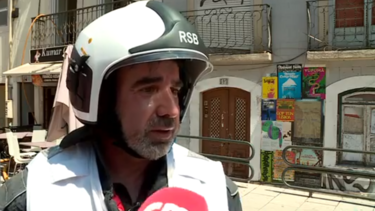 "Incêndio começou na conduta do restaurante": Bombeiros fazem rescaldo de fogo em Lisboa