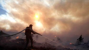 Incêndio na Grécia