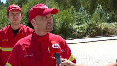 Seis bombeiros e dois civis feridos em incêndio em Penafiel