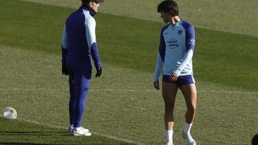 Diego Simeone e João Félix