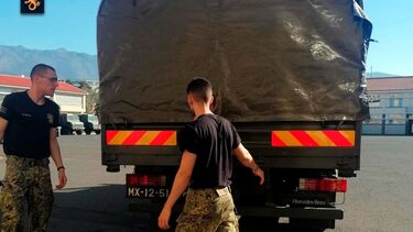 Forças Armadas reforçam apoio no incêndio da Madeira