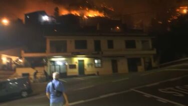 "A casa é a única coisa que a minha avó tem": Moradores em aflição com proximidade das chamas na Serra da Água
