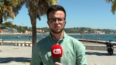 Homem transportado para o hospital após cair nas rochas da praia de Paço de Arcos