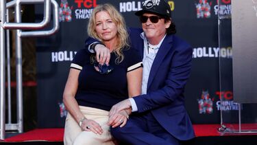 Ator Michael Madsen com a mulher DeAnna Madsen 