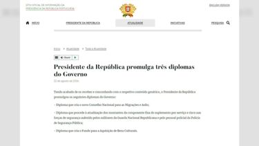 Presidente da República promulga aumento do suplemento de risco nas forças de segurança
