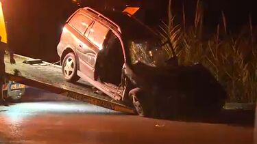 Um ferido em abalroamento de carro na linha ferroviária em Souselas