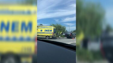 Dois feridos em colisão entre dois carros na N13 em Vila Nova de Cerveira