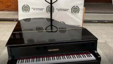 Polícia colombiana apreende piano com cocaína escondida que vinha para Portugal