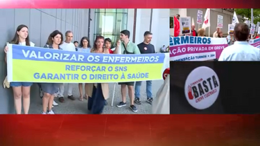 Greve dos enfermeiros com adesão de 90% no hospital de Braga   
