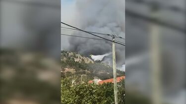 Incêndio de grandes dimensões deflagra em Portalegre Video