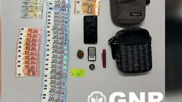 Homem detido pela GNR de Oliveira do Bairro suspeito de tráfico de estupefacientes