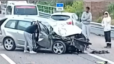 Jovem de 17 anos ferida com gravidade após colisão entre carro e autocarro na A1 em Coimbra