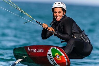 Velejadora portuguesa Mafalda Pires de Lima