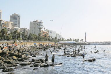 Vista de Beirute, capital do Líbano