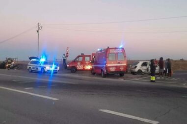 Colisão provoca três feridos ligeiros na EN 121 em Ermidas-Sado