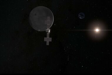 ESAJuice passou atrás da Lua 