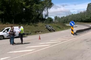 Dois feridos graves em colisão em Santa Comba Dão
