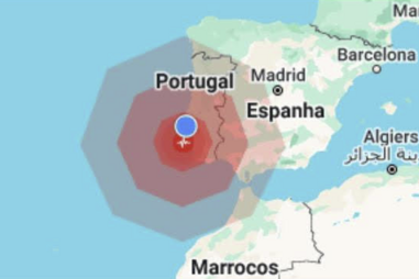 Sismo em Portugal foi sentido em Espanha