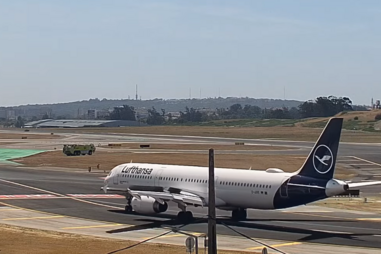 Avião da Lufthansa