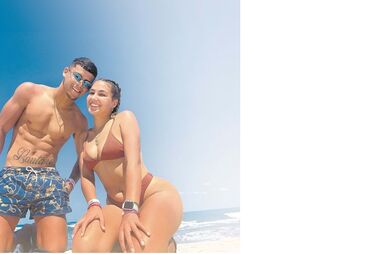 Maximiliano Araújo e  Leiza Gómez 