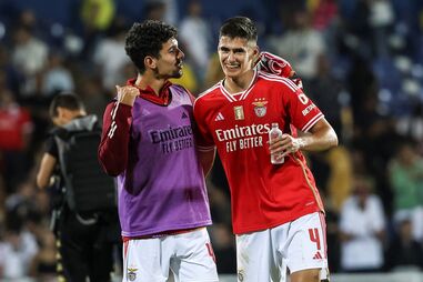 Tomás Araújo e António Silva, centrais do Benfica