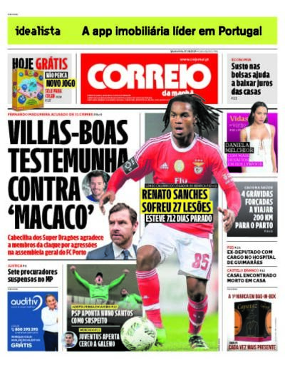 Capa de quarta-feira, 07 de agosto de 2024