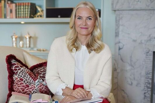 A princesa Mette-Marit da Noruega