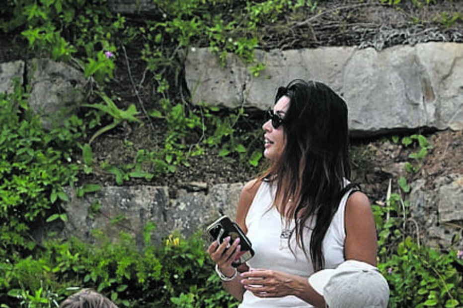 Maria e Cayetano estiveram muito cúmplices, com os filhos de ambos