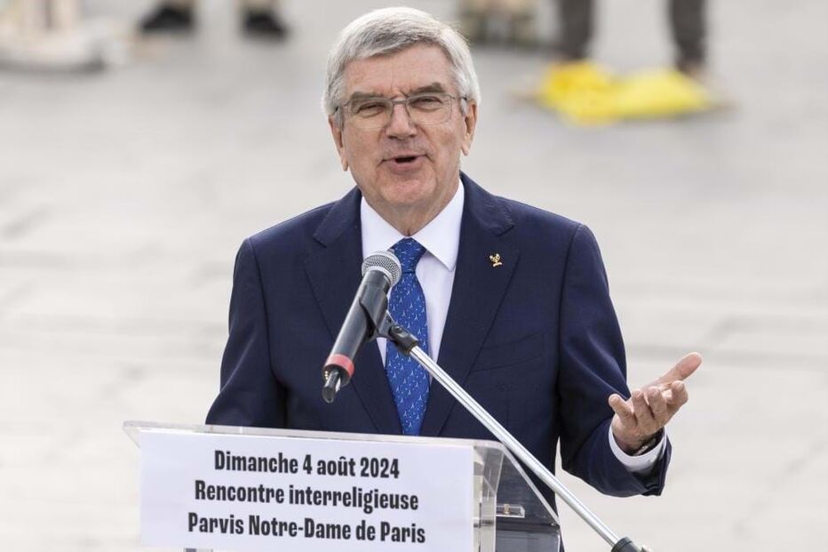 Thomas Bach, presidente do Comité Olímpico Internacional