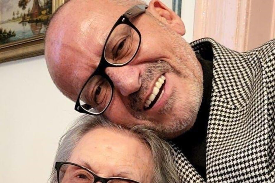 Manuel Luís Goucha e a mãe