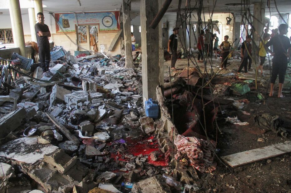 Ataque israelita a escola de Gaza