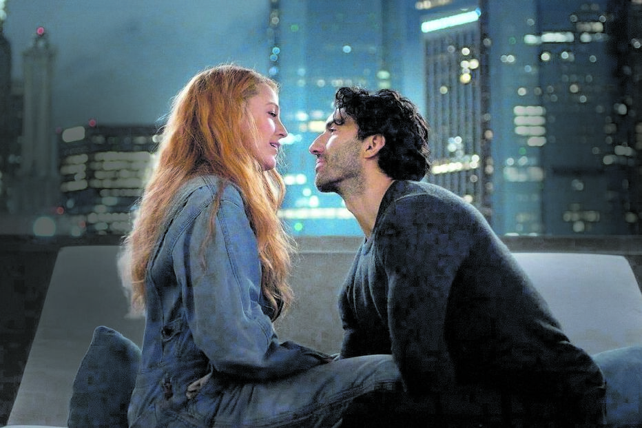 Blake Lively e Justin Baldoni interpretam Lily Bloom e Ryle Kincaid no filme ‘Isto Acaba Aqui’ 