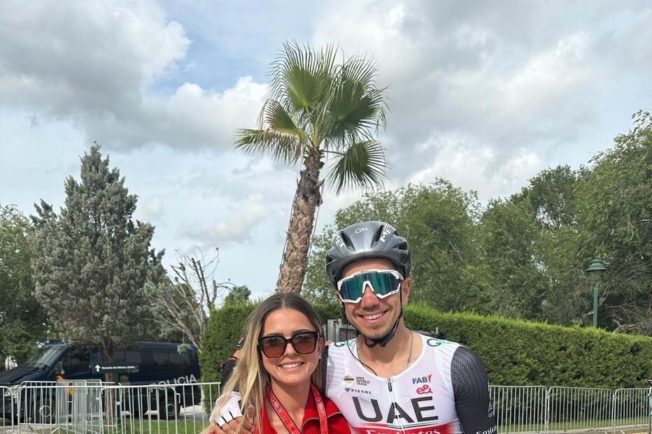 Rui Oliveira e a namorada Michaela Drummond