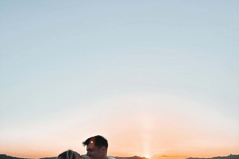 Álvaro Morata com a mulher, Alice Campello