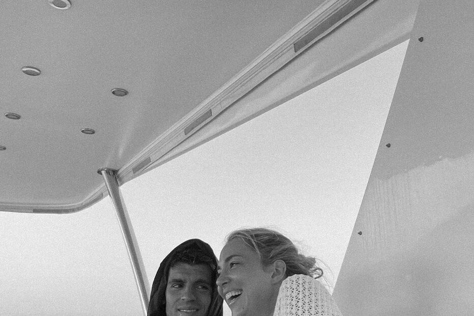 Álvaro Morata com a mulher, Alice Campello