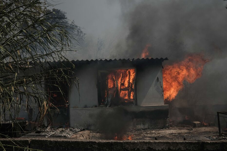 Incêndio em Atenas