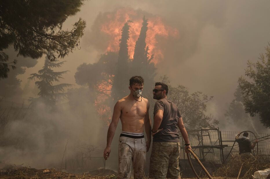 Incêndio em Atenas