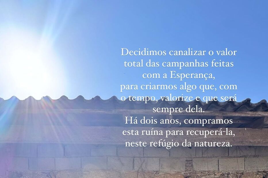 Catarina Gouveia revela que vai construir casa de campo para a filha