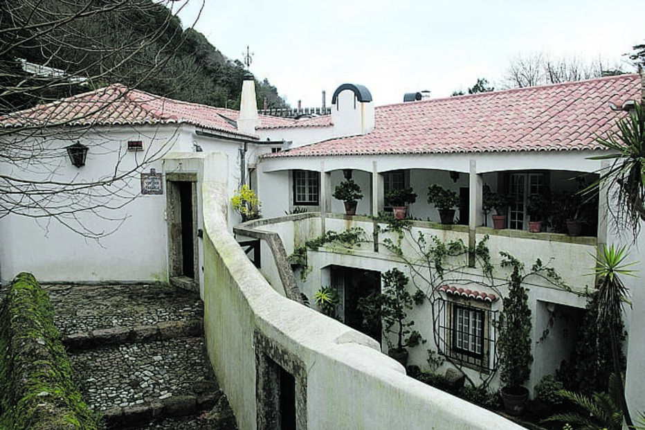 A casa de Sintra, propriedade de Betty